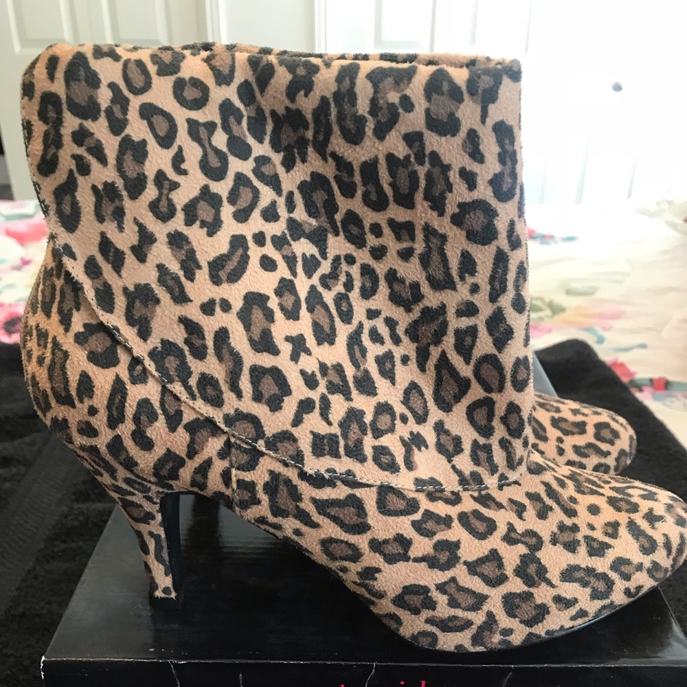 Leopard Booties